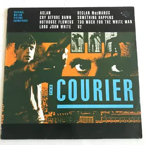 THE COURIER Motion Picture Soundtrack Vinyl LP 1988 Declan MacManus - Picture 1 of 5