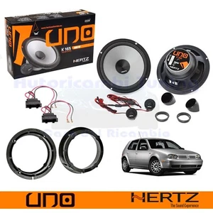 Pareja De Altavoces De 2 Vías Hertz K165 Serie UNO Anteriores Para VW GOLF IV - Imagen 1 de 8