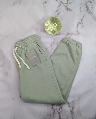 Everlane Sweatpants Small Light Green The Track Organic Cotton High Rise Jogger  - Image 1 of 4