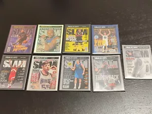 NBA Hoops SLAM Magazine 2020-21 juego de 9 tarjetas, holo y no holo, como nuevo - Imagen 1 de 12