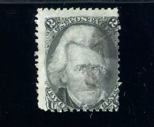 USAstamps Used F US Jackson Scott 87 +Cert SCV $200 - Picture 1 of 3