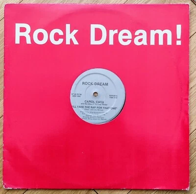 Carol Cass - I'll Take The Rap For That One - 12" Vinyl Record U.S.A. IMPORT - Image 1 of 4