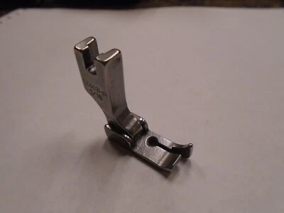 1/16" 12463HR INDUSTRIAL SEWING MACHINE TOP STITCH GUIDE PRESSER FOOT C46 - Image 1 of 2