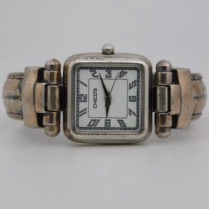 CHICO'S CH-201 Cuff Bracelet Quartz Analog Women's Watch Sz. 6 1/4" New Battery - Picture 1 of 10