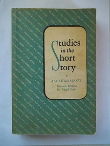 Studies In The Short Story Jaffe and Scott 1966 Paperbound Book Used Good - Picture 1 of 5