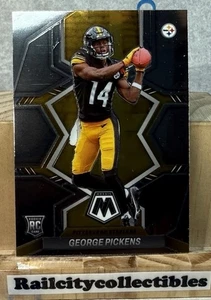 George Pickens 2022 NFL Mosaic True Rookie Card RC Base Steelers #318 🏈 - Picture 1 of 5