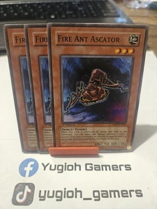 Yu-Gi-Oh Fire Ant Ascator X3 ABPF 1st Edition Common Light Played  - Picture 1 of 1