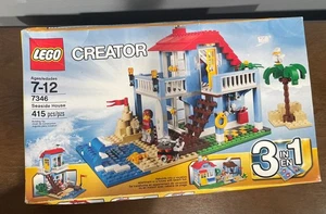 LEGO Creator 3 en 1 casa costera 2012 juego retirado 7346 NUEVO caja dañada - Imagen 1 de 22