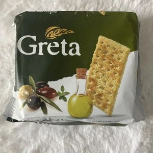 Crackers Greta con olive e origano 4,23 once Scad. 3/05/2026. Nuovo/non aperto. - Foto 1 di 3