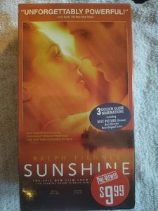 Sunshine VHS Thriller Double Box Set Ralph Fiennes Blockbuster Reseal - Picture 1 of 3