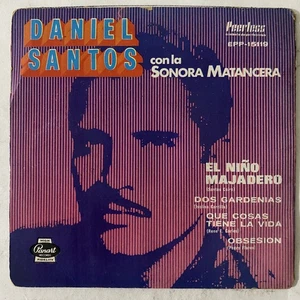 DANIEL SANTOS - EL NIÑO MAJADERO - 1973 MEXICAN 7" EP PS, BOLERO TROPICAL - Picture 1 of 4