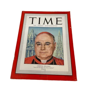 Time Magazine 25. Februar 1946 Vol. 47 Nr. 8 Kardinal Francis Spellman - Bild 1 von 5
