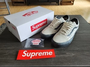 Vans x Supreme Old Skool US 10.5 EU 44 Beige Allover Print Kollabo - Bild 1 von 7