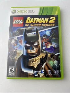 LEGO Batman 2: DC Super Heroes (Microsoft Xbox 360, 2012) CIB Complete W Manual - Picture 1 of 6
