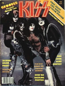 Grooves Magazine June 1978 KISS II All KISS Poster Intact Beautiful  - Picture 1 of 23