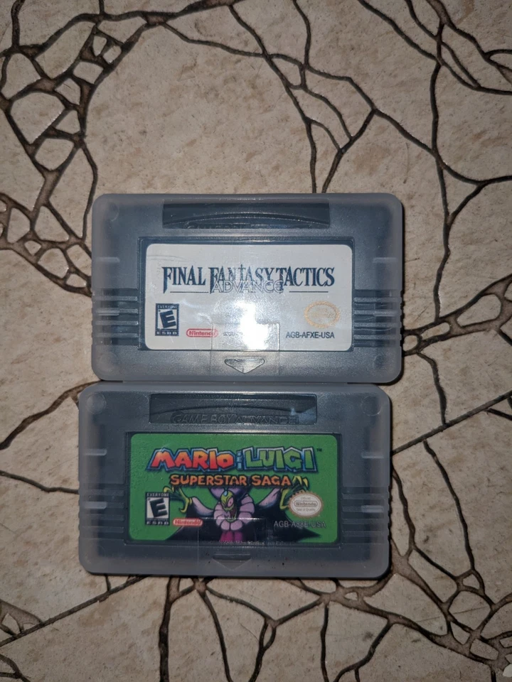 Warioland 4 Four & Final Fantasy Tactics Game Boy Gameboy Advance  - Image 1 of 1