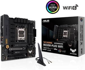 ASUS TUF Gaming B650M-PLUS WiFi AM5 MicroATX AMD Mainboard - Bild 1 von 3