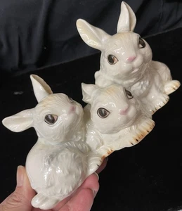 GOEBEL porcelain bunny rabbit animal pet figure figurine orig sticker vintage - Picture 1 of 19