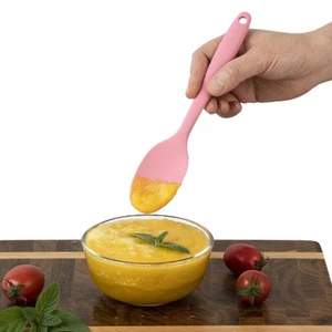 Silicone Spoon Kitchen Spoon Mixer Butter Spatula Long Handle Stirring Sp-xd _xi - Picture 1 of 17