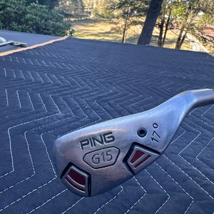 PING G15  HYBRID 3  RH, 17 DEGREE REGULAR SHAFT, Original Grip, Great Shape - Picture 1 of 10