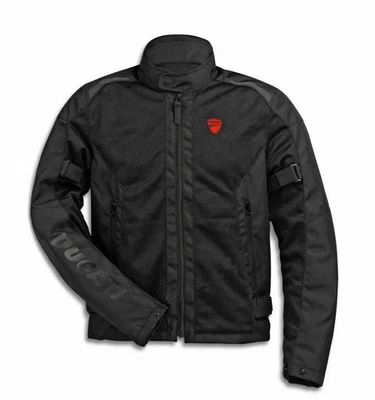 Ducati Mesh Summer Motorbike Textile Cordura Motorcycle Racing Touring Jacket - Image 1 of 4