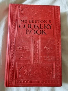 Mrs Beetons Cookery Book (1915) Antique British Cook Book Baking Vegitarian - Picture 1 of 24