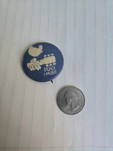 Rare Woodstock Badge 1969 Rare Original One Of A Kind 60s Festival - Picture 1 of 10