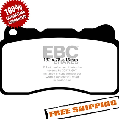 Pastillas de freno delanteras EBC DP42093R Yellowstuff para Cadillac ATS 2016-2019 Foto 1 de 4