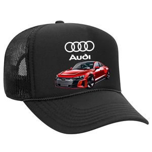 Schwarze E-Tron GT Snapback Mütze - Bild 1 von 3