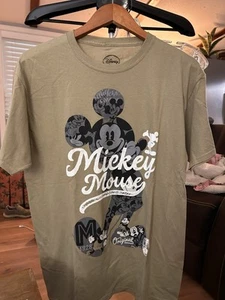 T-shirt Disney Topolino di Steamboat Willie cartone animato beige taglia media - Foto 1 di 3