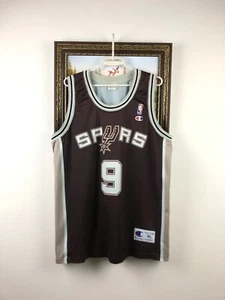 Vintage San Antonio Spurs Parker NBA Champion Authentic Jersey Mens Size XL - Picture 1 of 16