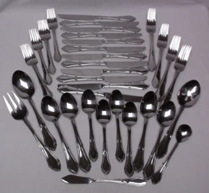 Pfaltzgraff Sonata Stainless Flatware Service for 12 Cambridge 65 Pieces - Bild 1 von 7