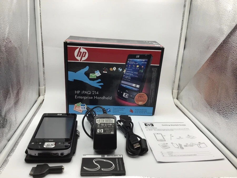 Boxed HP iPAQ 214 Enterprise Handheld Win 6.0 624MHz (FB043AT#ABB) - Image 1 of 1