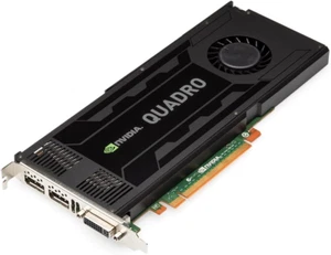 NVIDIA Quadro K4000 3GB GDDR5 GPU Memory Graphics Card VCQK4000-PB - Picture 1 of 6