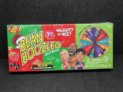 Jelly Belly Beans Boozled 7th Holiday Edition 3.5oz Naughty or Nice Rare - Image 1 of 2