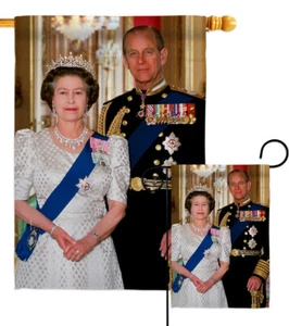 British Remarkable Couple Garden Flag Sympathy Decorative Yard House Banner - Picture 1 of 19