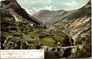 Stalden Viege-Zermatt-baliu Switzerland Postcard UND - Picture 1 of 2