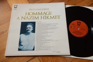 TOULAI et Francois RABBATH Hommage A NAZIM HIKMET LP ARION ARN 33636 - Bild 1 von 7