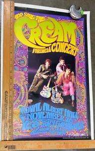 "Póster de 16x24"" The Cream Farewell Concert 2005 de Karl Ferris firmado por Bob Masse" - Imagen 1 de 3