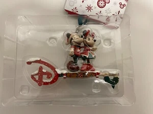 Disney Weihnachtsanhänger Weihnachten Schlüssel Mickey Minnie - NEU, NEW - Bild 1 von 2