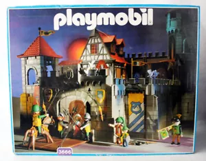 Playmobil Ricambi VINTAGE CASTELLO 3450 3665 3666 3667 3888 7144 cavalieri - Foto 1 di 11