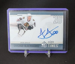 2010-11 SP Authentic Jack Skille Chicago Blackhawks Sign of the Times #SOT-JS - Picture 1 of 2