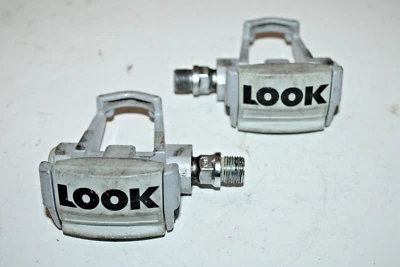 Look ARC F Clipless Pedals Gray Bikepacking Racing Road Triathlon Tri US Shipper - Image 1 of 4