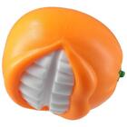 TPR Dog Chewing Toys Orange Shaped Pet Dental Toys  Small/Medium/Large Dogs