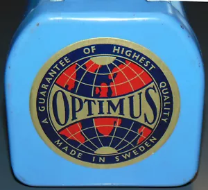 OPTIMUS 80 Camping Stove in Tin case - IN STORAGE 40+ YEARS - Picture 1 of 11