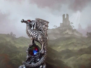 Myth and Magic - The Enchanted Dragon - Boxed Tudor Mint Limited One Year Only - Picture 1 of 14