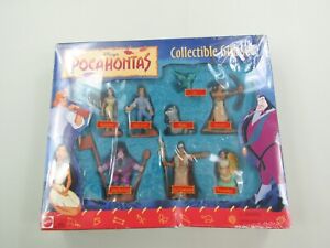 VTG Pocahontas Collectible Gift Set 8 Collectible Figures Disney Sealed Mattel