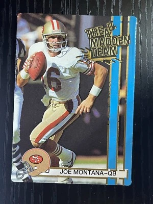 1990 Action Packed All-Madden Team You Pick Ex-NrMT - Image 1 of 4