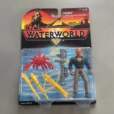 Selado! Waterworld Nord Firing Bazooka & Mutant Crab 1995 Kenner - Imagem 1 de 4