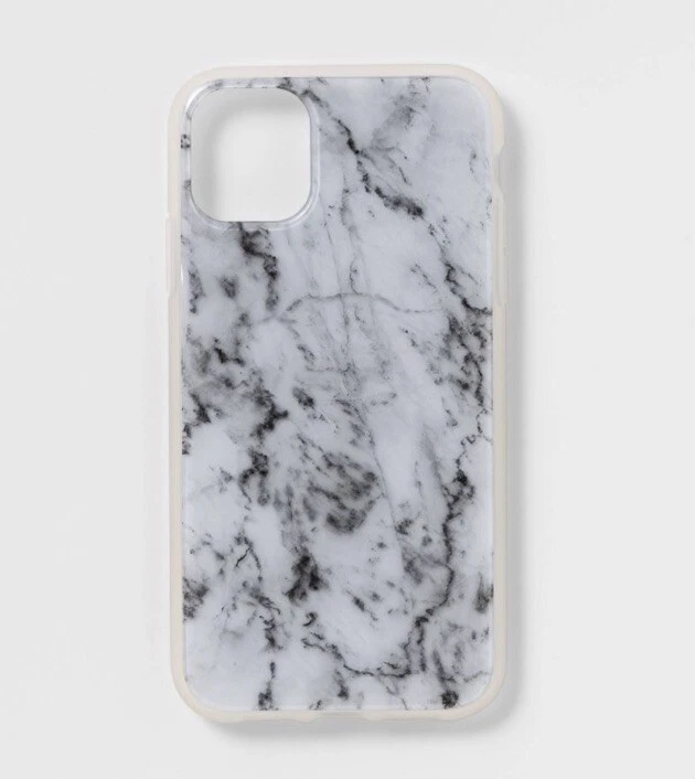 Heyday iPhone XR 11 Marble White Phone Case Cover -